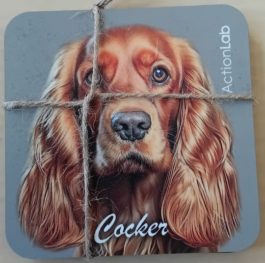 ActionLab Coaster Wooden 2pcs ActionLab Coaster Wooden 2pcs