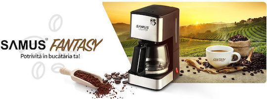 Samus Filter Coffee Machine 680W