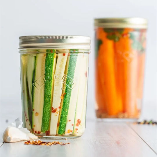 KIlner Βάζο Γενικής Χρήσης με Καπάκι Γυάλινο Διάφανο 350ml