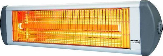 Kumtel Ecoray Επιτοίχια Σόμπα Χαλαζία με Θερμοστάτη 2500W