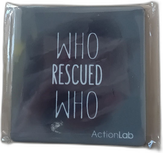 Μαγνητάκι Ψυγείου Action Lab "who Rescued Who"
