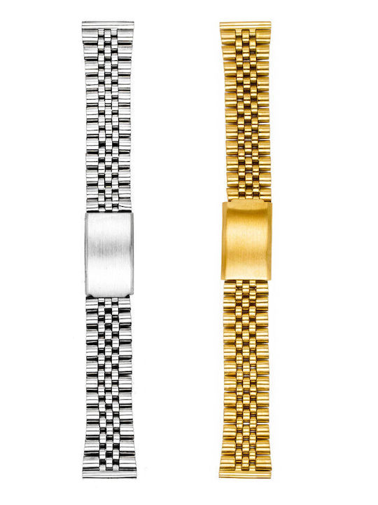 KOSTELO Metallic-Armband Gold 20mm