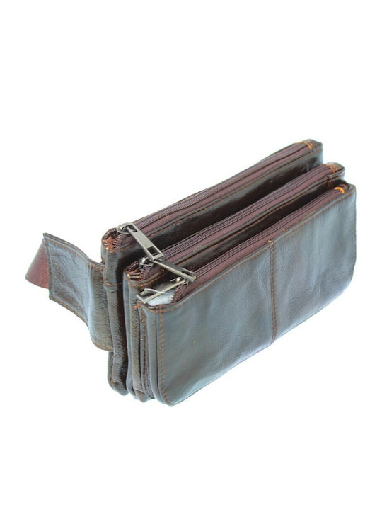 Herren Bum Bag Taille Braun
