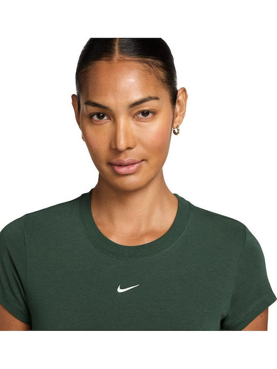 Women's Sportswear Crop T-shirt Green