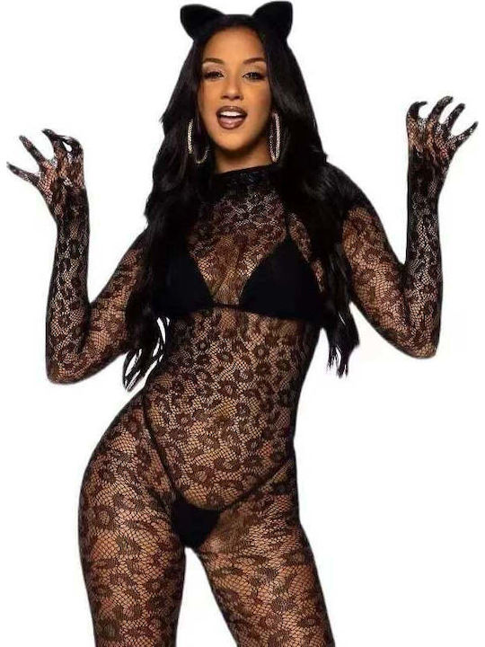 Bunny Suit Black Bodystockings