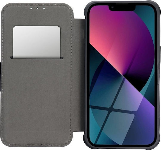 Razor Book Piele artificială / Silicon Albastru (iPhone 17 Pro)