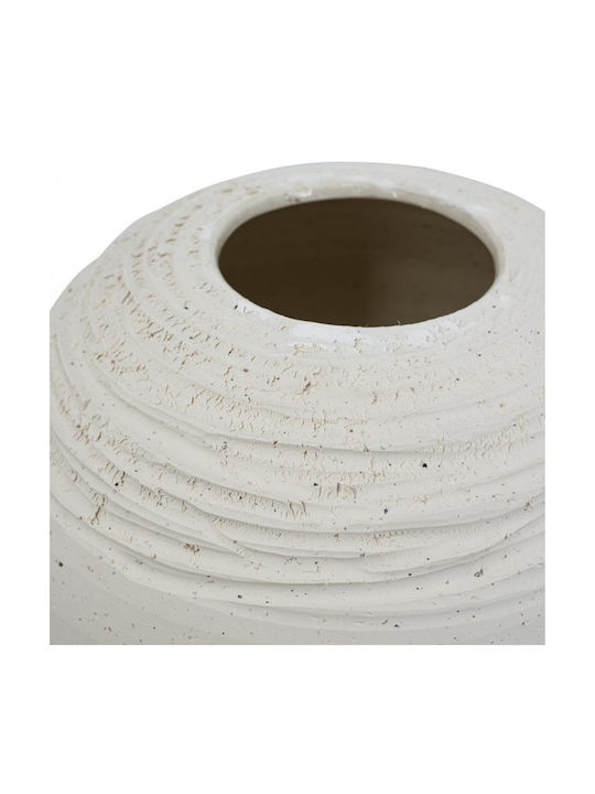 Artekko Decorative Vase White 23.2x22.2x23.2cm