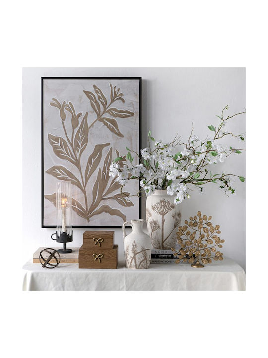 Artekko Decorative Vase White 20x20x35cm