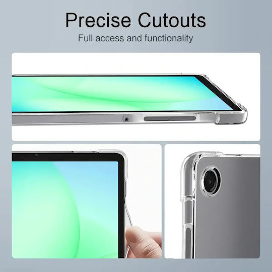 Tech-Protect Flexair Rückseite Hülle Transparent Für Galaxy Tab A9 / Galaxy Tab A11