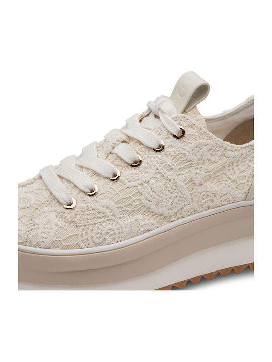 Sneakers Ivory Macramee