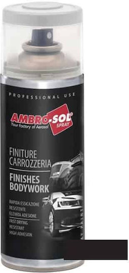 Ambro-Sol Car Paint Spray for Body Black 400ml