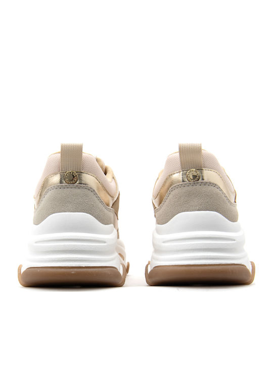 Progressive Chunky Sneakers Grey-beige-gold