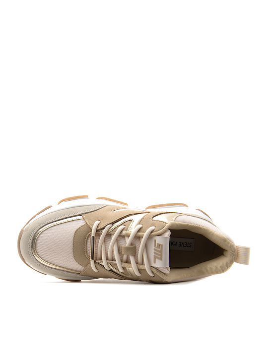 Progressive Chunky Sneakers Grey-beige-gold