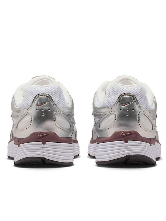 P-6000 Γυναικεία Sneakers Ασημί
