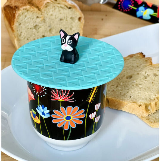 Pylones Mug Lid Cover Bienauchaud Bulldog