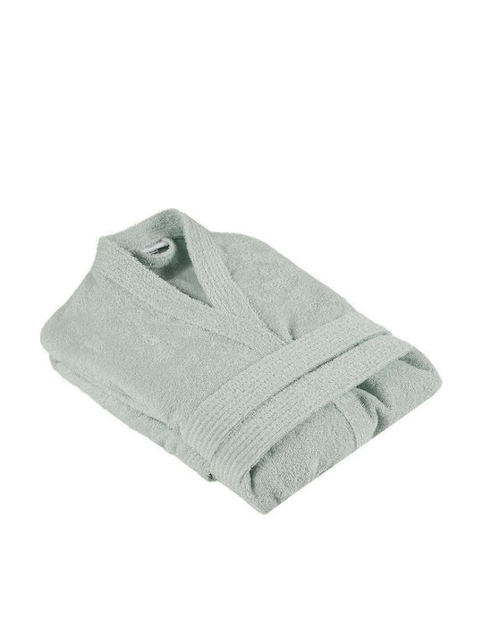 Homelovers Μπουρνούζι με Γιακά Space Grey 350gr/m²