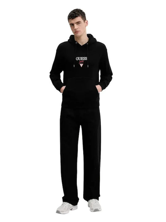 Sweatshirt with Hood Black