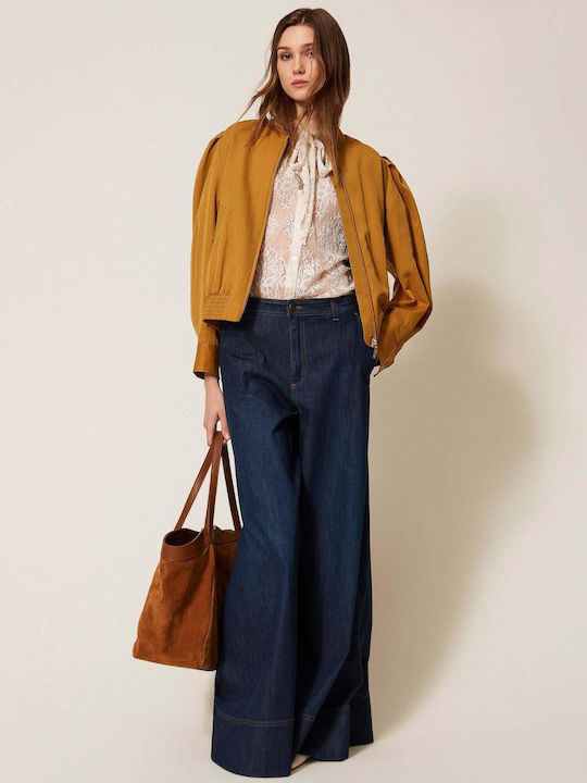 Damenjeans in Palazzo-Passform