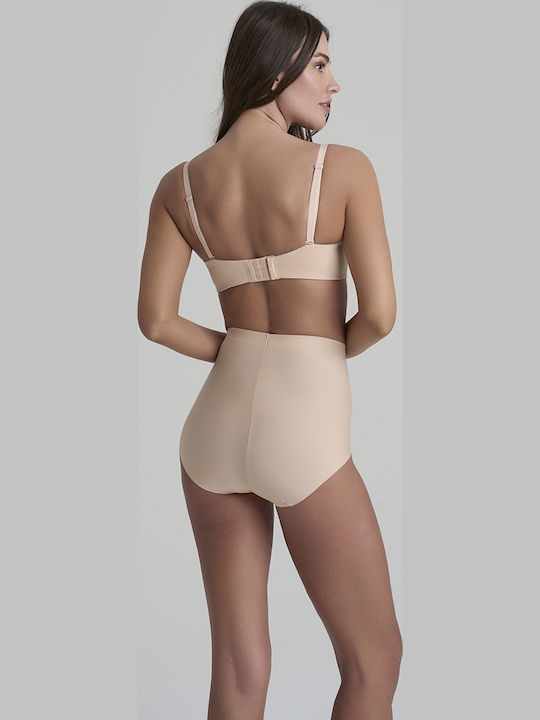 Damen Slip 2Pack Nahtlos Beige