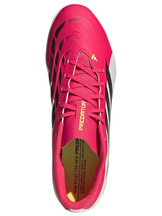 adidas Predator Club TF Football Shoes with Molded Cleats Red