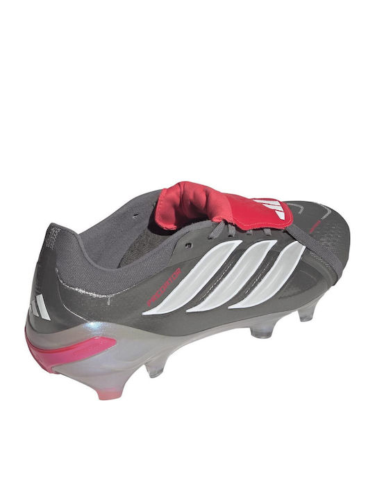 adidas Predator Pro Футболни Обувки с Бутони Сребристи