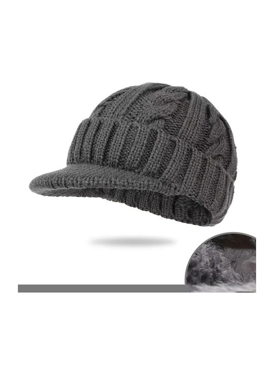 Beanie Unisex Căciulă Tricotat în culoarea Negru