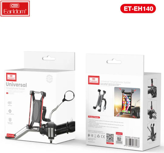 Earldom Et-eh140 Universal Βάση Κινητού Ποδηλάτου & Μηχανής – Holder Τιμονιού Smartphone & Gps