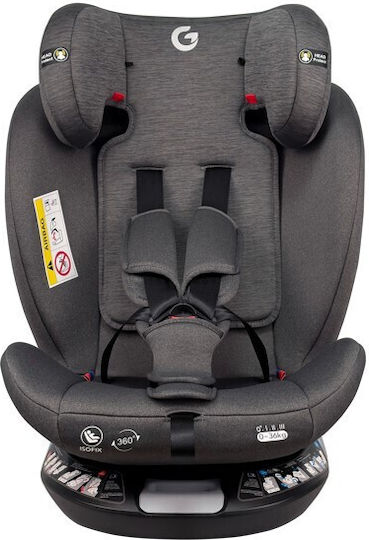 Fun Baby G Καθισματάκι Αυτοκινήτου i-Size με Isofix Γκρι 0-36 kg