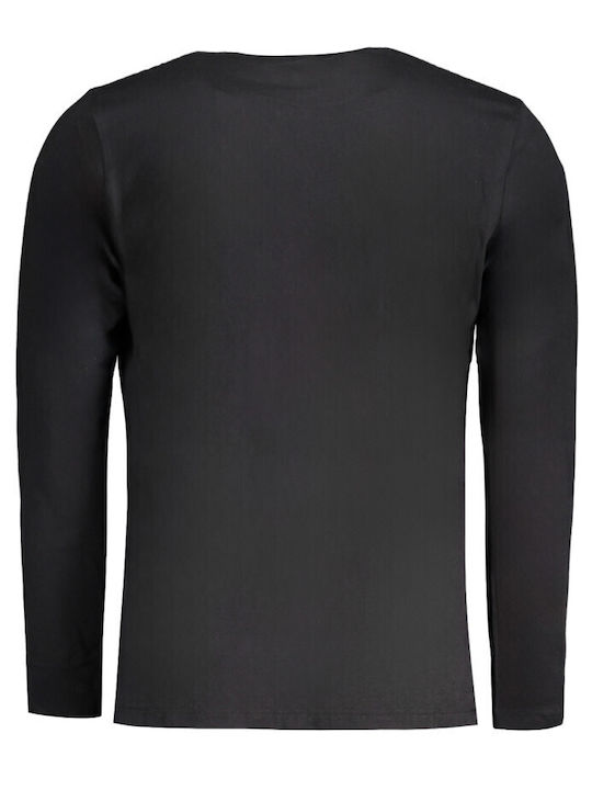 Eggo Long Sleeve Black Blouse