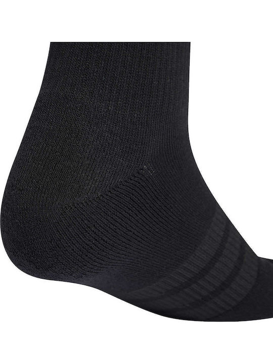 adidas Αθλητικές Κάλτσες Μαύρες 3 Ζεύγη