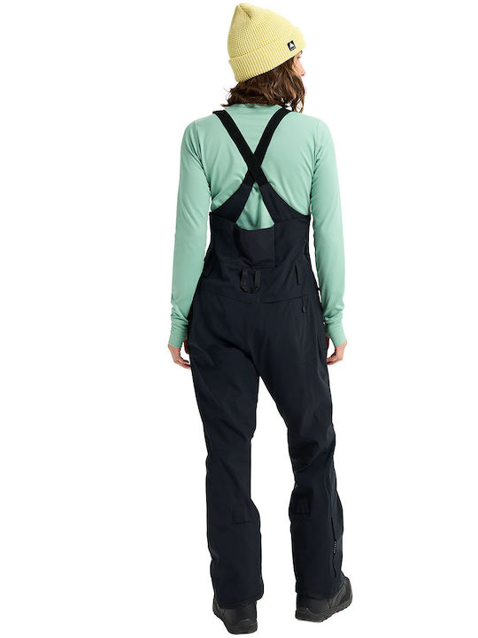 Burton Reserve 2l Stretch 3026610AS00 Γυναικεία Σαλοπέτα Σκι & Snowboard Μαύρη