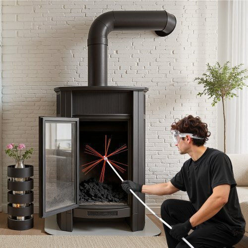 Vevor Nylon Chimney Cleaning Brush Round