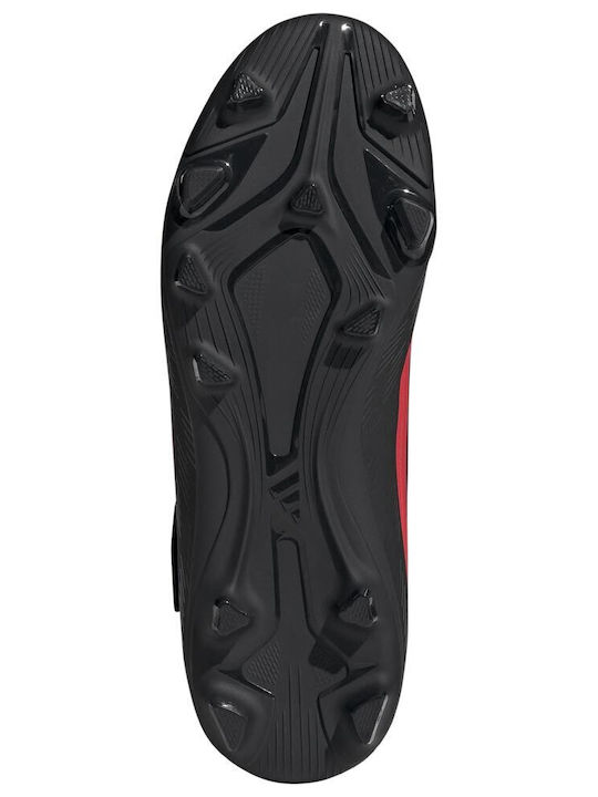 F50 Club FG/MG Παιδικά Ποδοσφαιρικά Παπούτσια με Τάπες Μαύρα