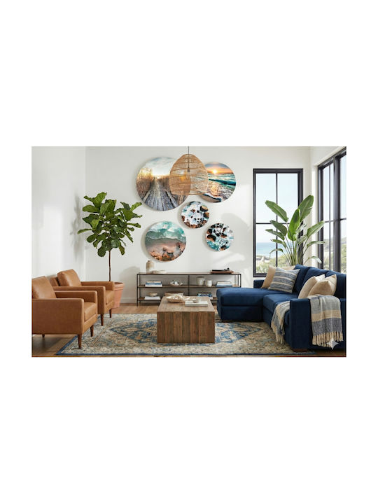 Boho Posters Wall Of Bedroom Of Living Room Paintings Round Sea Beach
