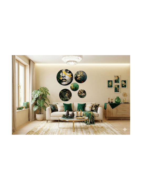 Goldene Blätter Wanddekoration Für Schlafzimmer Zimmer Wohnzimmer Gemälde
