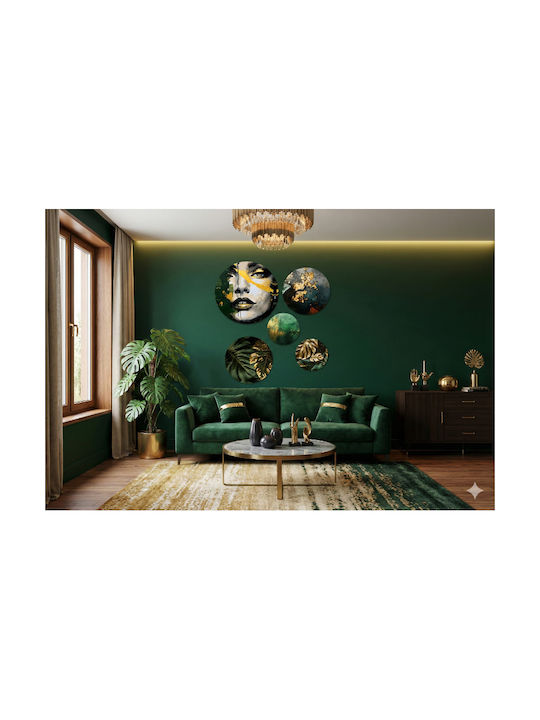 Goldene Blätter Wanddekoration Für Schlafzimmer Zimmer Wohnzimmer Gemälde