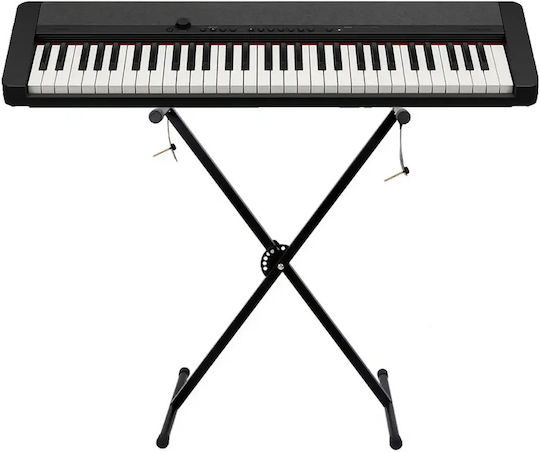 Casio Αρμόνιο CT-S1 με 76 Δυναμικά Πλήκτρα με Βάση Μαύρο