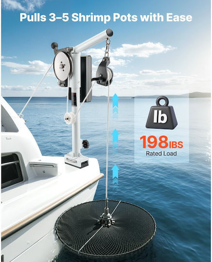 Vevor Cârlig telescopic Accesorii pentru puntea bărcii