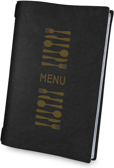 DAG Style Menu Holder in Black Color