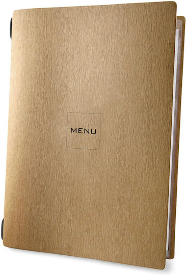 DAG Style Menu Holder in Brown Color Custom Eco