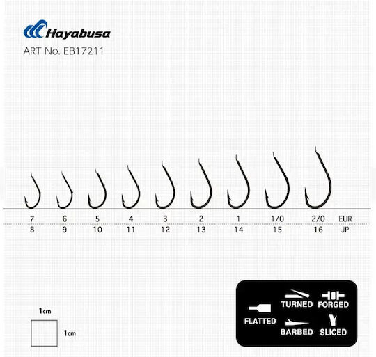 Αγκίστρια Hayabusa Mrs-172n – Νίκελ Δολώματα 20τμχ #15