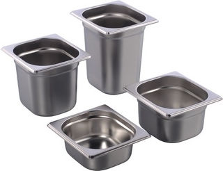 Tavă Gastronorm Ozti Gn 1/6 150x176x162mm 2lt Din Oțel Inoxidabil