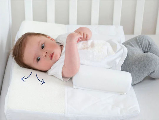 Doomoo Βρεφικό Σφηνάκι Ύπνου Baby Sleep Λευκό 30x40εκ.