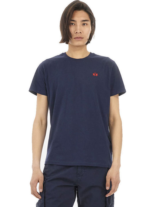 T-shirt Navy Μπλε