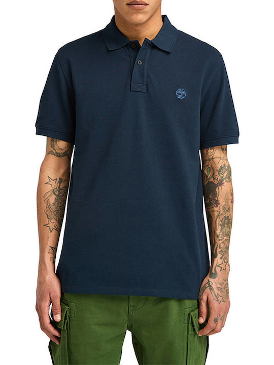 Polo T-shirt Navy Μπλε