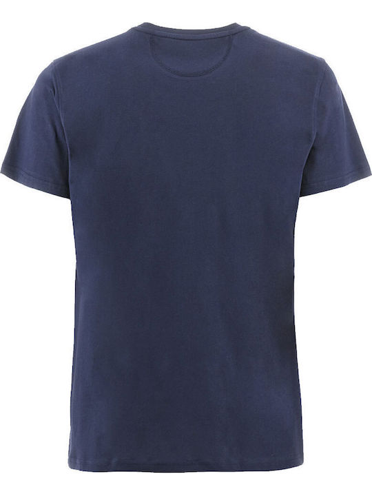 T-shirt Navy Μπλε