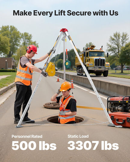 Vevor Lifting & Pulling Equipment for Weight Load up to 1.179t