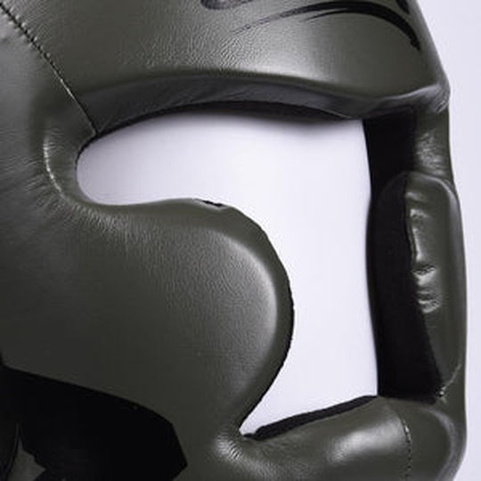 8 Weapons Adult Full Face Boxing Headgear Black