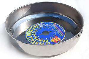 Tavă Rotundă Super Bavaria Din Oțel Inoxidabil D30xh6cm Cu Mâner