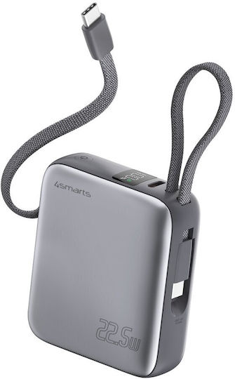 4Smarts Power Bank 10000mAh 22.5W Power Delivery / Quick Charge 3.0 Gray